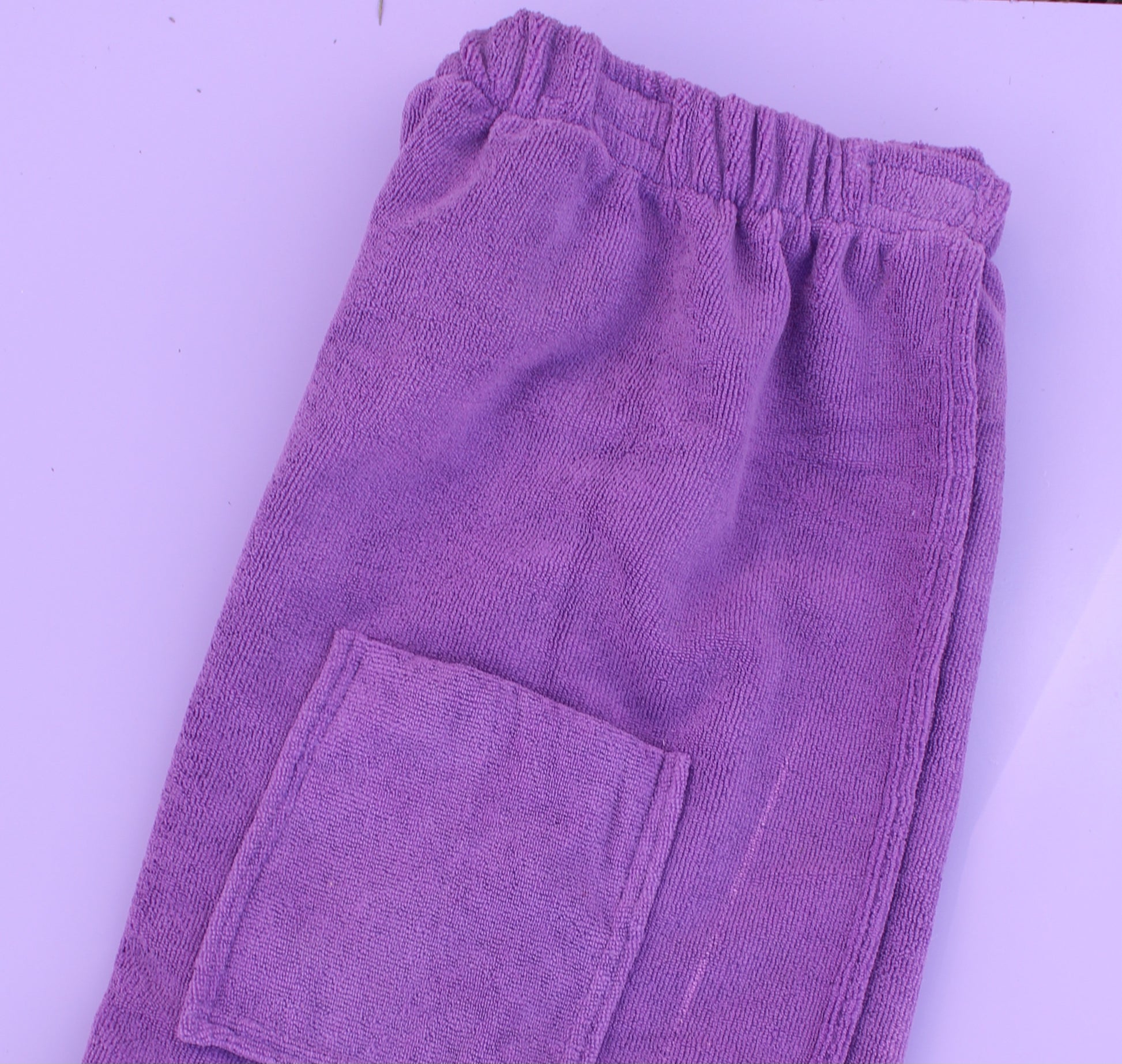 Toalla de Microfibra con Resorte y Bolsillo