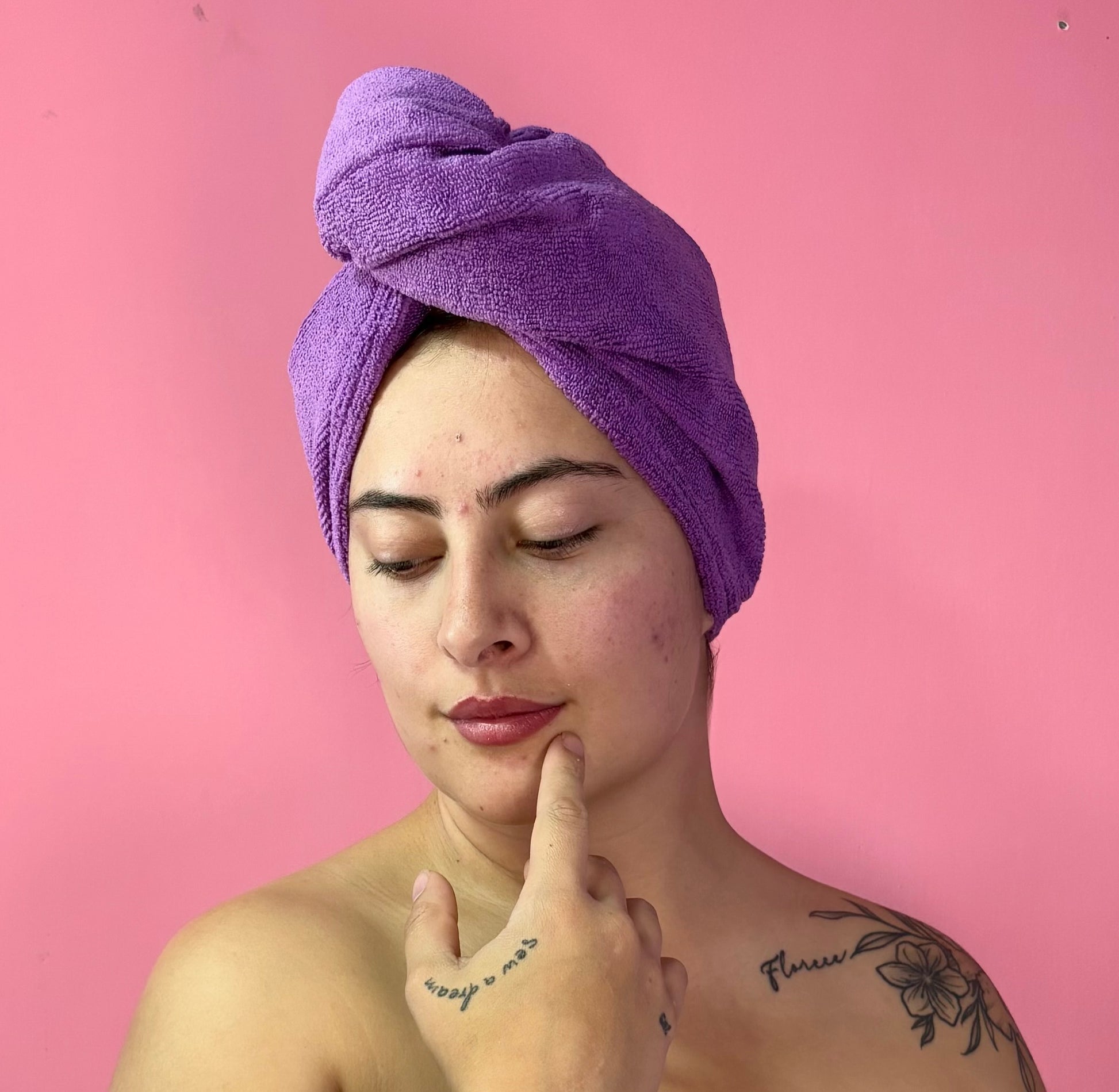 Toalla de Microfibra para Cabello