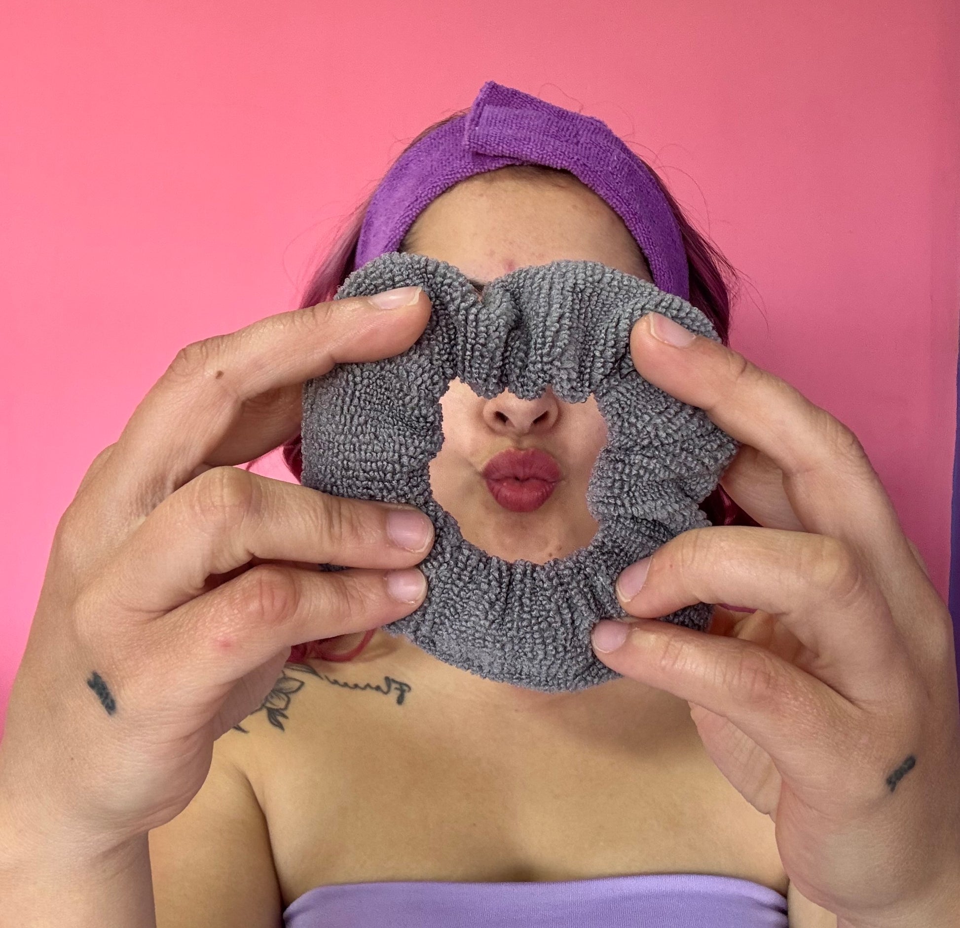 Scrunchie de Baño en Microfibra